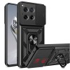 Husa OnePlus 12 protectie camera Techsuit CamShield Series, negru