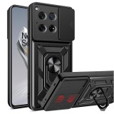 Husa OnePlus 12 protectie camera Techsuit CamShield Series, negru