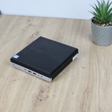 Unitate PC Refurbished, HP ELITEDESK 800 G3 MINI PC, Procesor I5 7500T, Memorie RAM 8 GB, SSD 256 GB NVME, Windows 11 Pro, Stare Buna