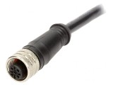 Mufă M12 5 Pini Mamă 5m IP67 60V 4A, MOLEX