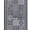Covor Model Flex 19632, 80, Marime 75 x 200 cm, Gri, Inaltime Fir Tesatura plata, Antialergic, Polipropilena, Bucatarie