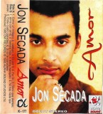 Jon Secada - Amor - Album - Caseta audio - Alpha Sound - Stare Foarte Buna