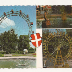 AT2 -Carte Postala-AUSTRIA-Viena, Riesenrad, circulata 1970
