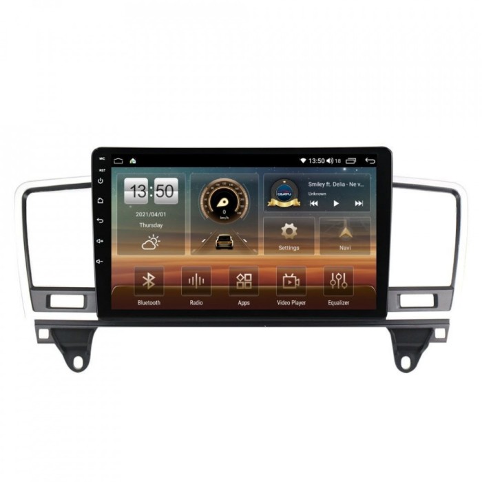 Navigatie dedicata cu Android Mercedes M-Class ML W166 2011 - 2015, 4GB RAM,