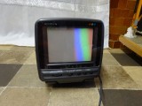 Mini tv crt retro color /intervision CTV-140 /defect
