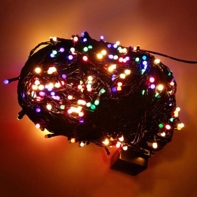 Instalatie 30m cu 400 de leduri, Multicolora foto