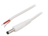 Cablu Alimentare Alb 1.5m 1x1mm2 DC 4.8/1.7