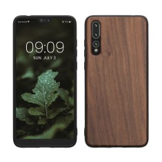 Husa pentru Huawei P20 Pro, Lemn, Maro, 44895.18