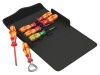 Kit șurubelnițe izolate 1kVAC pătrat și plată cu etui, Wera