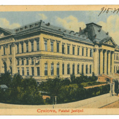 5294 - CRAIOVA, Justice Palace, Romania - old postcard - used - 1915