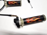Mansoane + Suport Cablu Acceleratie Scuter 4T 49cc 80cc 125cc 150cc