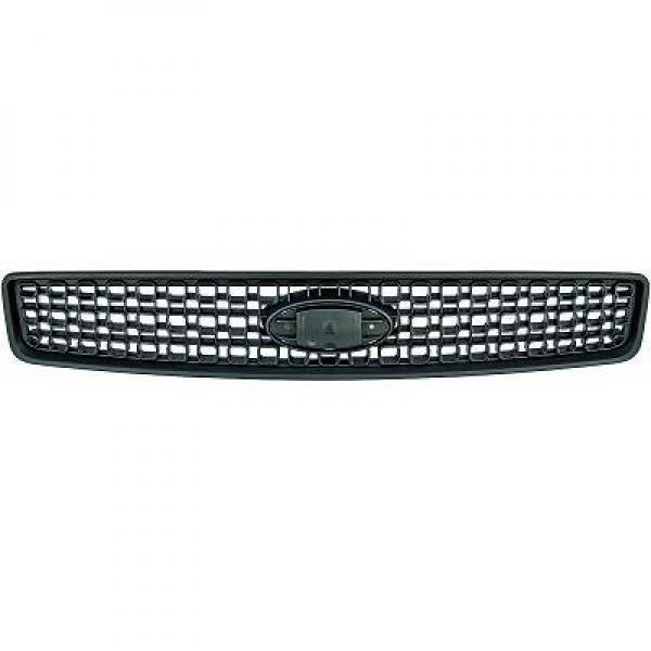Grila radiator Ford Fusion (Jus), 09.2005-2012, 1521991, 325805-1, cu rama cromata