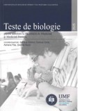 Teste de biologie 2025 pentru admitere la Facultatile de Medicina si Medicina Dentara