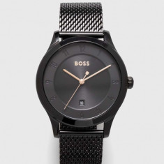 BOSS ceas barbati, culoarea negru