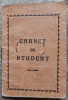 Carnet de student Facultatea de Teatru, Bucuresti, 1948