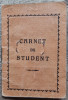 Carnet de student Facultatea de Teatru, Bucuresti, 1948