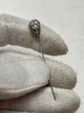 AC REVER - AUR 14K + Diamant = 0.05Ct + Email - Ac cravata - Ac palarie - Art Deco !