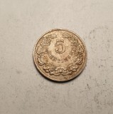 Luxemburg 5 Centimes 1908 Piesa Frumoasa, Europa