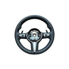 Volan sport piele compatibil cu modelele BMW Seria 1 F20 Seria 2 F22 F45 F87 Seria 3 F30 F34 Seria 4 F32 F36 F82 F83 X5 F15 X3 F25 Cod: OCH-09