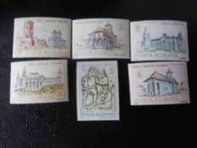 Serie timbre romanesti nestampilate Romania MNH foto