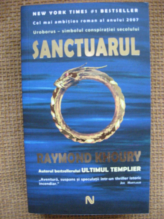 Raymond Khoury - Sanctuarul (thriller, Nemira)