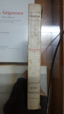 Luigi Pirandello, Terzetti, Milano 1920 foto