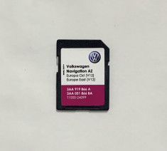 SD Card GPS Navigatie VW RNS 315 Map V12 Europa Est - West 2022 foto