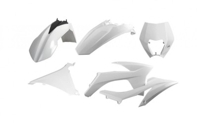 Kit plastice KTM KTM EXC EXC-F 12- 13 White foto