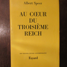 ALBERT SPEER- AU COEUR DU TROISIEME REICH( ED. CARTONATA )