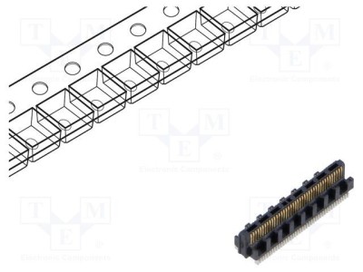 Conector PCB-PCB tată PIN 40 0,4mm ST4 aurit SMT 1,6A SAMTEC foto
