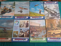LOT 11 REVISTE MODELISM / MODELISTUL CONSTRUCTOR URSS /1985 * 012