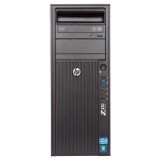Workstation HP Z420, 1 x Intel 8 Core Xeon E5-2690v1 2.9 GHz, 32 GB DDR3, 240GB SSD, nVidia Quadro 600 1GB, 2 ani garantie