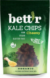Chips din kale cu aroma de branza raw fara gluten Bio, 30g, Bettr
