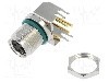 Conector M8, 3 pini, clasa etanseitate IP68, AMPHENOL - M8S-03PFFR-SF8001