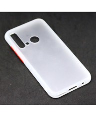 Husa Sunex Soft Touch Samsung Galaxy A70s, A707 Alba