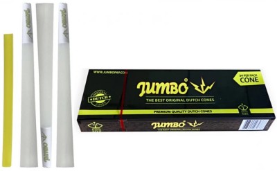 Conuri pre-rulate Jumbo, King Size, Verde x34 foto