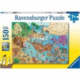 Cumpara ieftin Puzzle Insula Piratilor, 150 Piese, Ravensburger