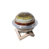 Umidificator Aromaterapie, tip Lampa de Veghe, design Saturn 3D, usb