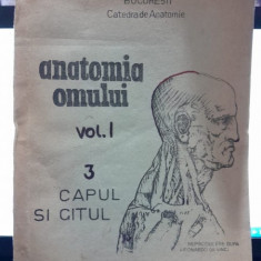 V. Ranga Anatomia Omului Vol I Capul si gatul