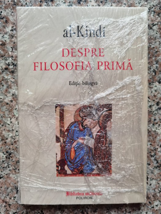 Despre Filosofia Prima (sigilata) - Al-kindi , B945