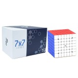Cub tip Rubik YJ MGC 7x7x7 (Magnetic), color, jucarie educativa