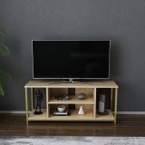 Cumpara ieftin Comoda TV Rinaldo - Oak, Gold