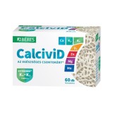Tablete filmate pentru sanatatea oaselor Calcivid 7 Beres 60 buc
