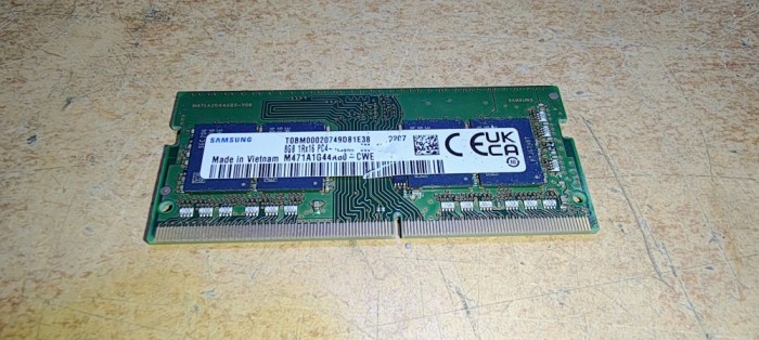 Ram Laptop 8GB DDR4 8GB PC4-2400 M471A1G44AB0-CWE