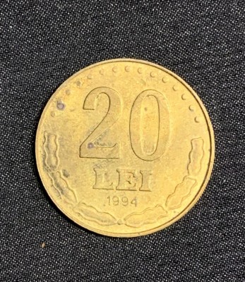 Moneda 20 lei 1994 foto