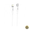 Cablu Date si Incarcare USB-C - Lightning BLUE Power BBX36 18W 1m Alb