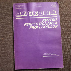 ALGEBRA PENTRU PERFECȚIONAREA PROFESORILOR - BECHEANU, DINCA, ION D ION 1983 *