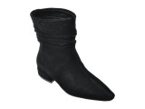 Botine EPICA negre, H520, din piele intoarsa