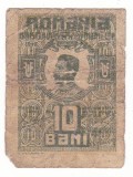 ROMANIA 10 BANI 1917 Ferdinand uzat
