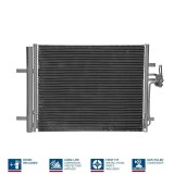 Condensator climatizare Ford Galaxy II, Galaxy Mk II, Mondeo IV, S-Max; Land Rover Discovery Sport, Freelander 2; Volvo S60 II, S60 II Cross